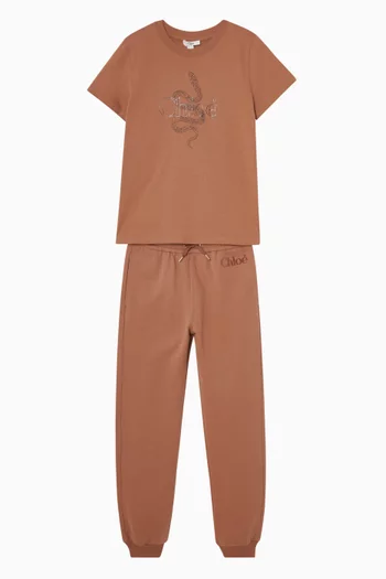 Graphic-print T-shirt in Cotton-jersey