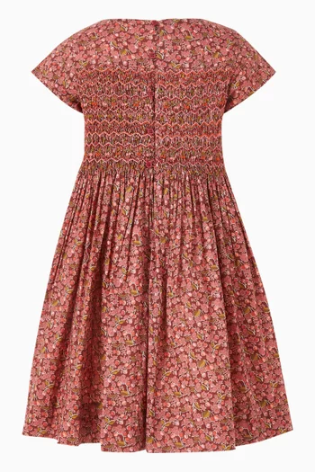 Duchesse Smocked Dress