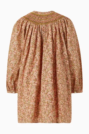 Jadwiga Printed Dress in Organic Cotton