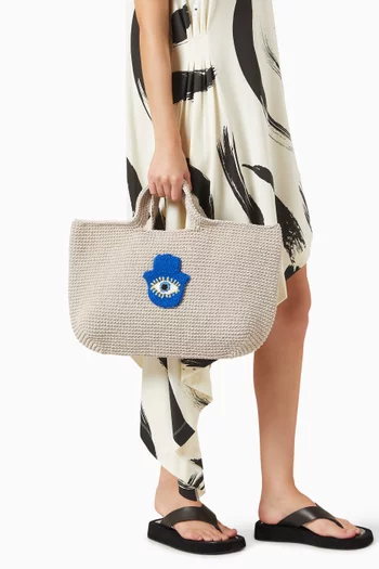 Punch Tote Bag in Recycled Cotton