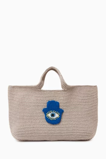 Punch Tote Bag in Recycled Cotton