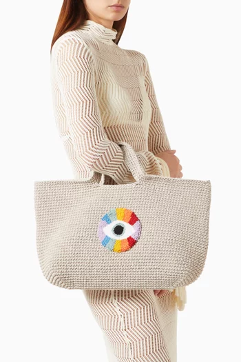 Punch Tote Bag in Recycled Cotton