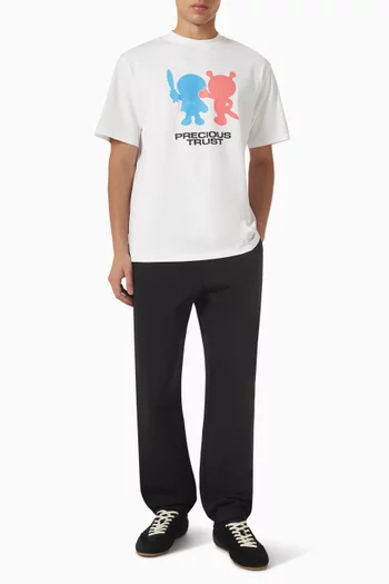 Cartoon T-shirt in Cotton