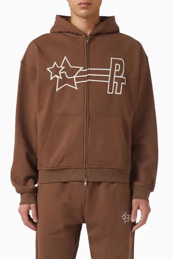 Logo Hoodie in Cotton