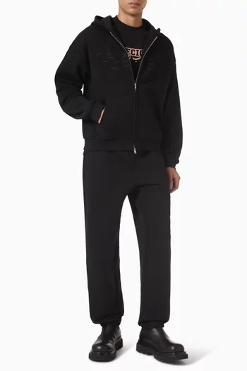 Logo Hoodie in Cotton