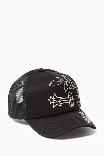 Logo Leaf Trucker Cap