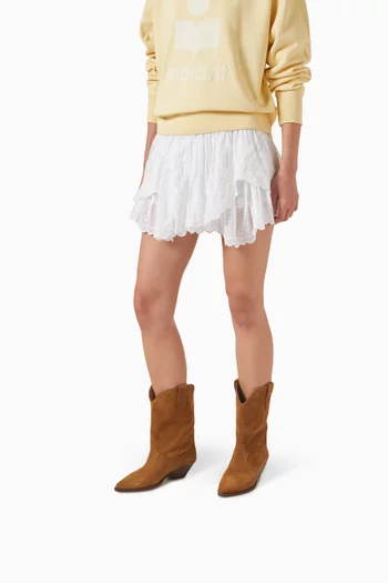 Duerto Cowboy Boots in Suede