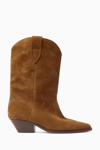 Duerto Cowboy Boots in Suede