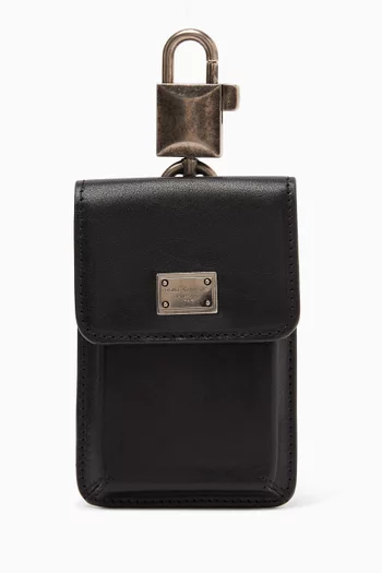 Coin Purse Charm in Calf Leather