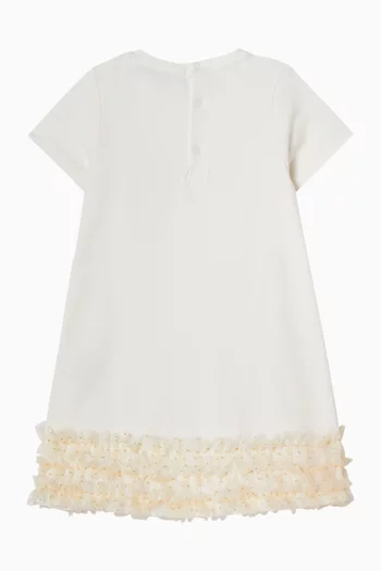 Ruffle-trimmed Dress