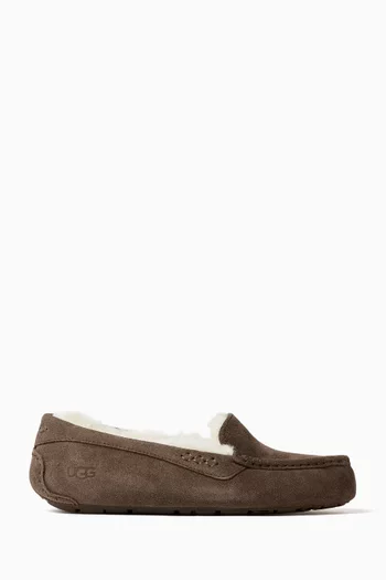 Ansley Slippers in Suede