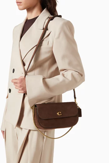 Tabby Shoulder Bag in Suede