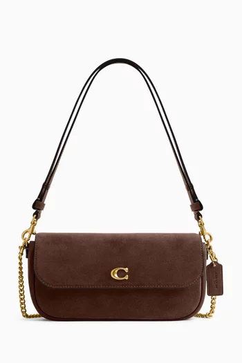 Tabby Shoulder Bag in Suede