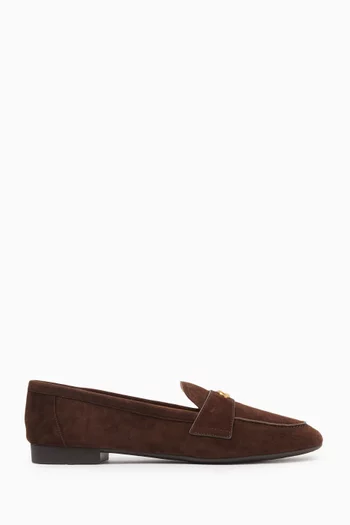Sculpted C Penny Loafers in Suede