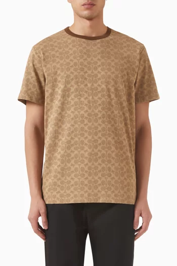 Signature T-shirt in Organic-cotton