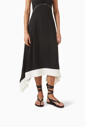 Elmer Lace-up Sandals in Leather