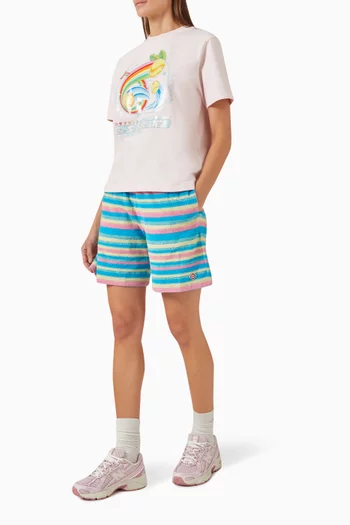 Manga Tennis Ball-print T-shirt in Cotton-jersey