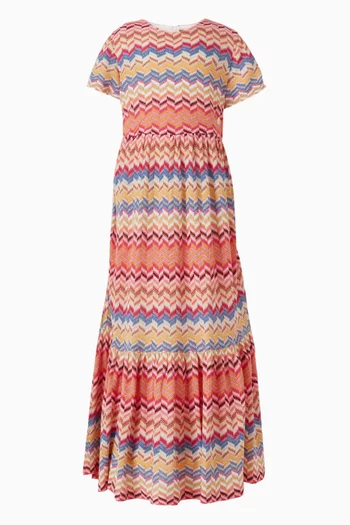 Zigzag Knit Dress