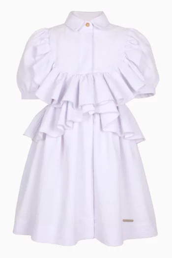 Hopscotch Ruffled Dress
