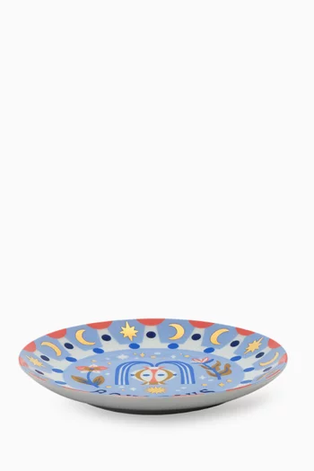Aquarius Little Plate in Porcelain