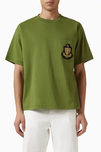 Theatre Patch T-shirt in Cotton