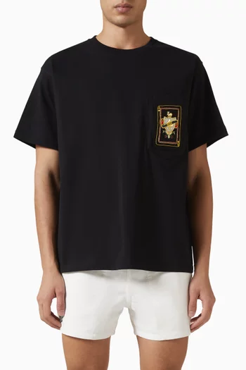 Bullion Card T-shirt in Cotton