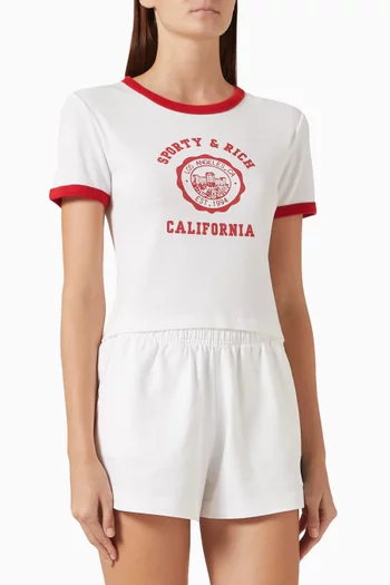 California Ringer T-shirt in Cotton