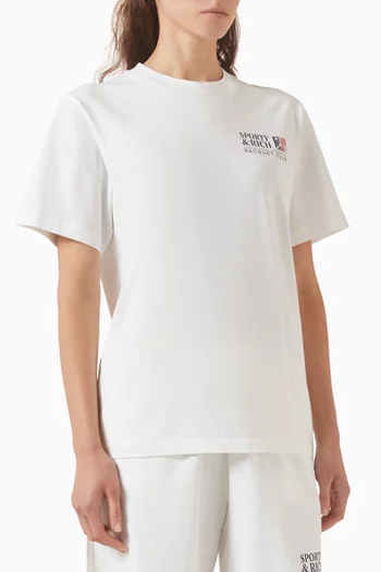 Promo T-shirt in Cotton