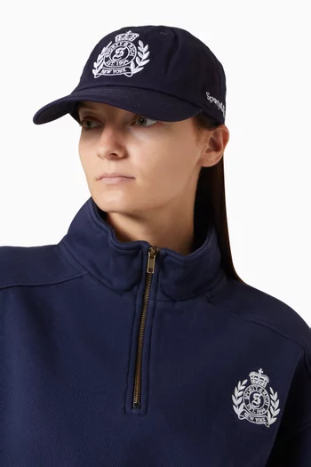 NY Crest Hat in Cotton Twill