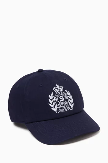 NY Crest Hat in Cotton Twill