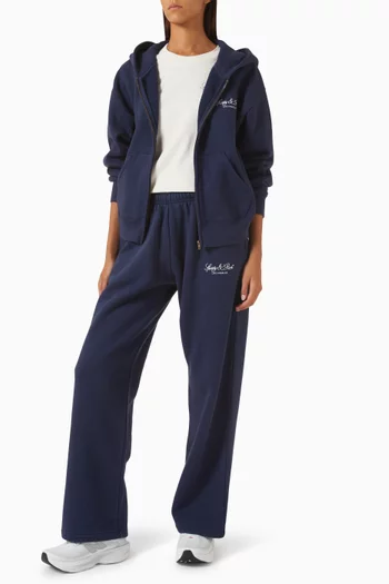Vendome LA Embroidered Zip Hoodie