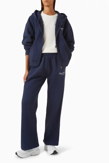 Vendome LA Embroidered Wide Sweatpants
