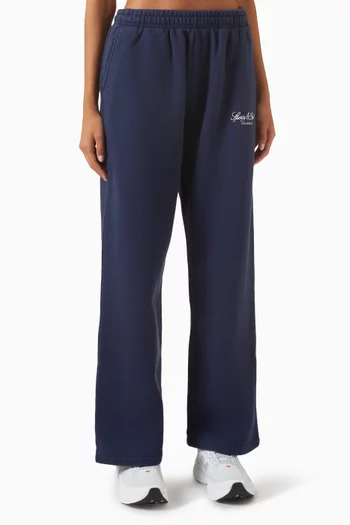 Vendome LA Embroidered Wide Sweatpants