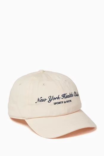 NY Health Club Cap in Cotton