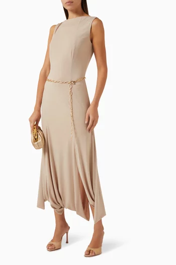 Belted Maxi Dress