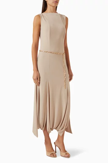 Belted Maxi Dress