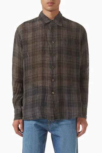 Above Shirt in Italian Linen