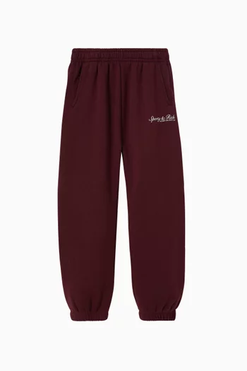 Syracuse Sweatpants in Cotton-fleece