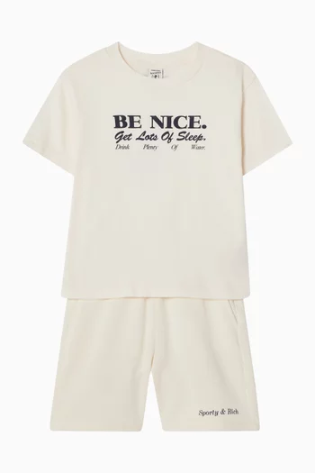 Be Nice Kids T-shirt in Cotton