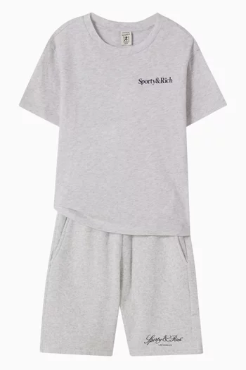 Vendome LA Gym Shorts in Cotton-fleece