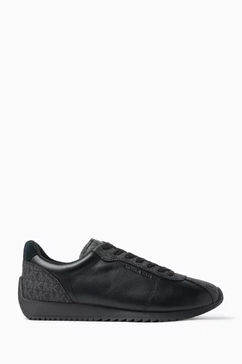Rhodes Sneakers in Logo Canvas