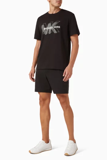 Graphic Logo T-shirt in Cotton