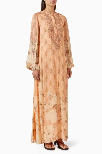 Miral Embroidered Kaftan