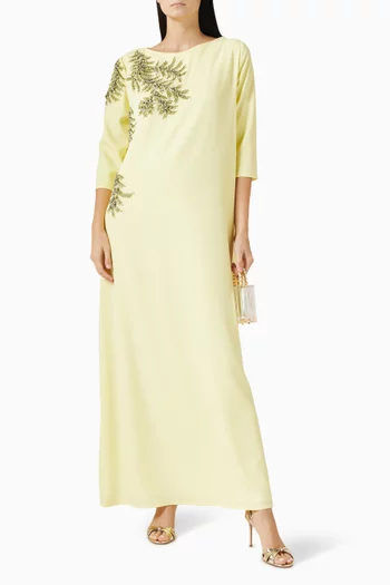 Bead-embellished Kaftan