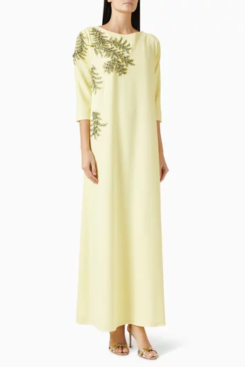 Bead-embellished Kaftan