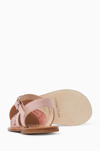 Mini Katy Glitter Sandals in Tulle