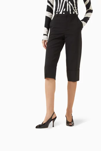 Hamal 85 Slingback Pumps in Leather