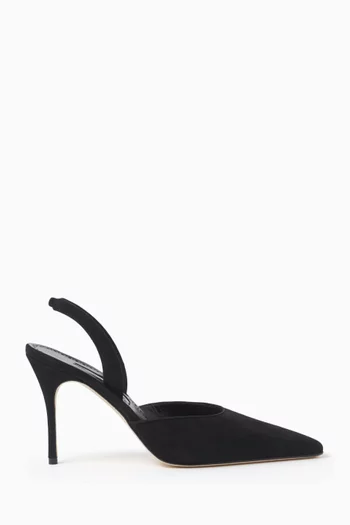Borelapla 90 Slingback Pumps in Suede