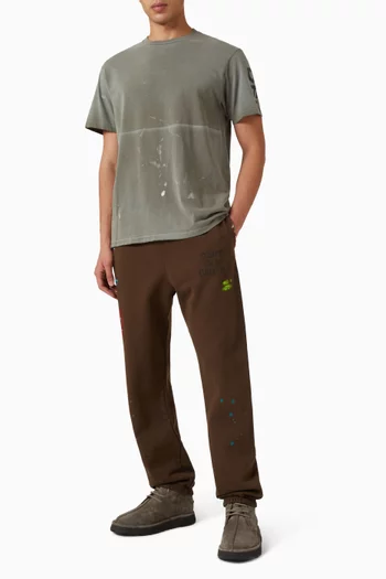 French Logo Sweatpants in Cotton