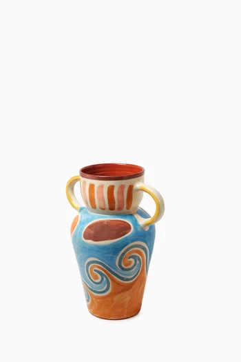 Shell Vase in Ceramic